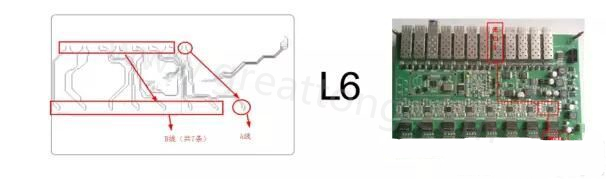 根據(jù)客戶(hù)端提供的信息，確認(rèn)為L(zhǎng)6層光口8與芯片8之間的兩條差分阻抗線調(diào)試不通-深圳宏力捷